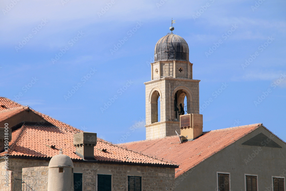 Detail in old town Dubrovnik , Croatia