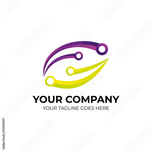 techno; vector; leaf; background; design; abstract; graphic; illustration; nature; tech; light; technology; neon; bright; digital; modern; glow; green; line; tropical; shape; black; leaves; circuit; r