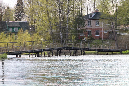 old wooden bridge