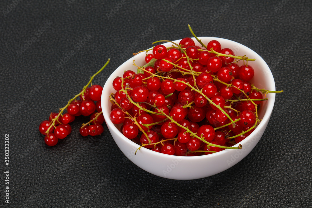 Sweet tasty fresh Red currant