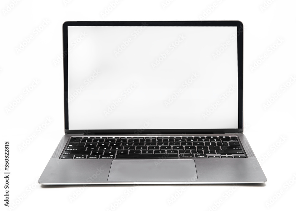 laptop computer on white background for business laptop computer on white background for business