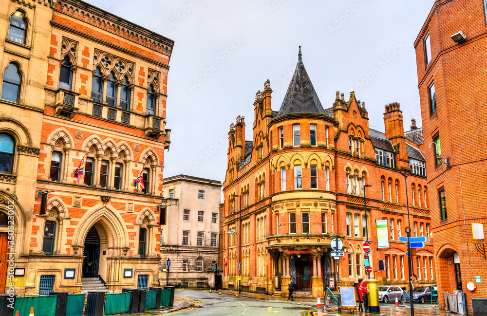 Architecture of Manchester in England