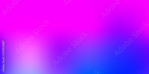 Light Blue, Red vector blur background.