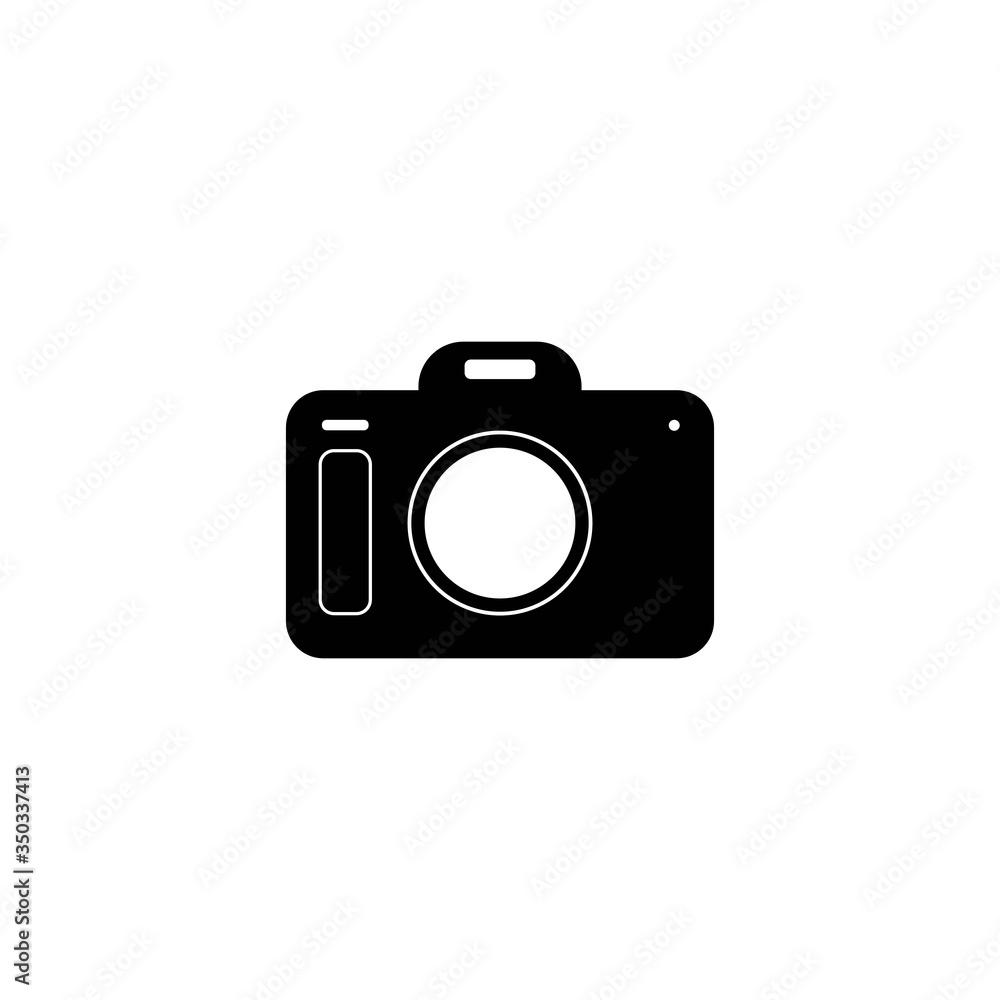 camera logo icon vector
