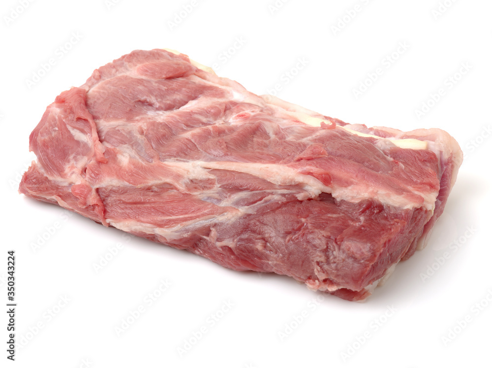 Pork Tenderloin on the white background Pork Tenderloin on the white background