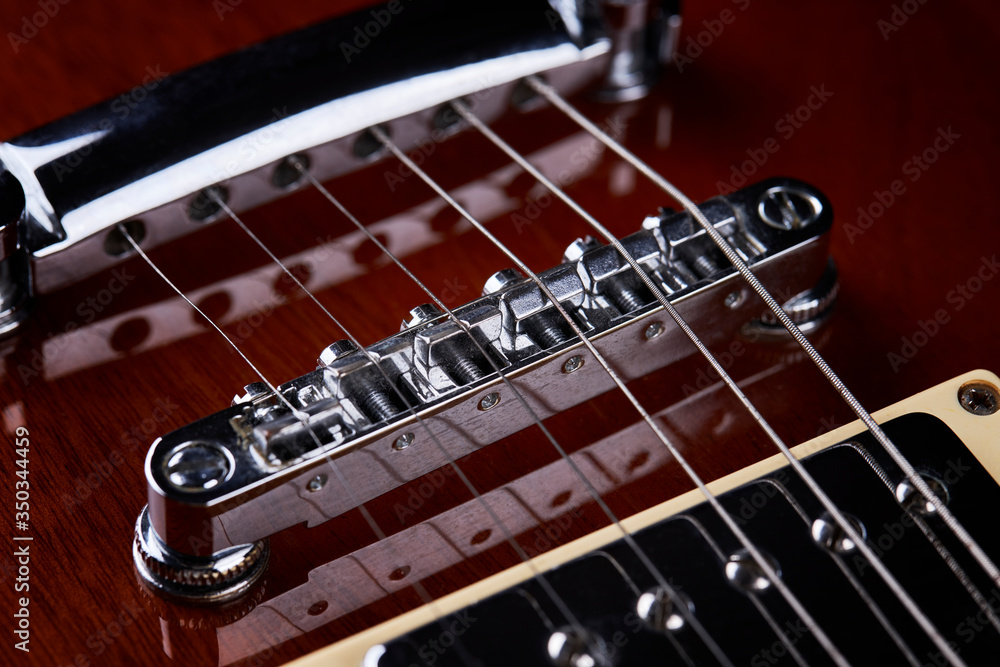 close up view for electric guitar. dark moody studio shot. love music concept backdrop. close up view for electric guitar. dark moody studio shot. love music concept backdrop.