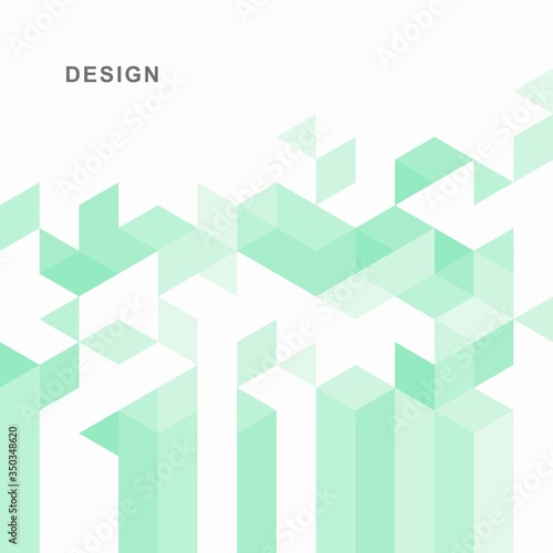 Abstract geometric technological background. Vector creative design.