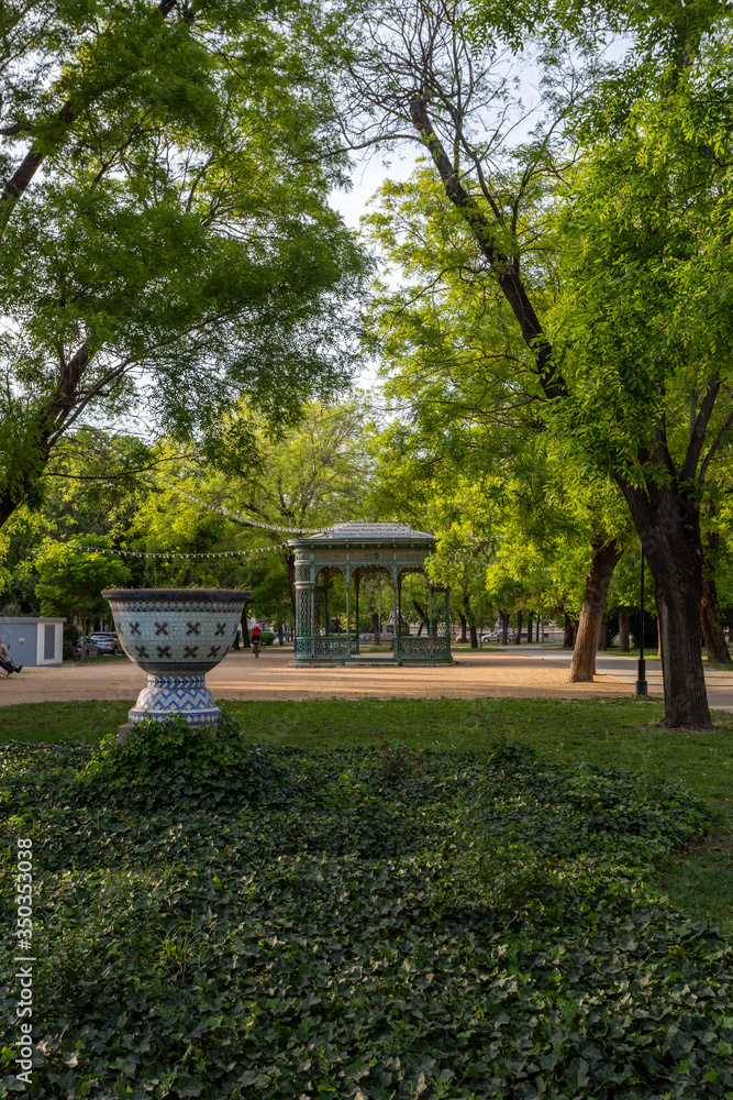 Zichy park pavilion in Szekesfehervar, Hungary Zichy park pavilion in Szekesfehervar, Hungary