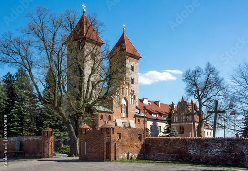Obraz na płótnie Czerwińsk klasztor w salonie