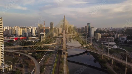 Wallpaper Mural Ponte Octávio Frias de Oliveiro - São Paulo SP (Ponte Estaiada) Torontodigital.ca