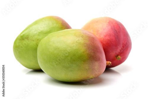 mangos on a white background 