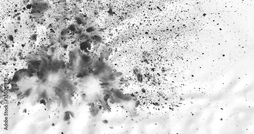 Ink Abstract Grunge Textured Print Spot Dot Splash
