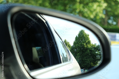 Fotos im Autospiegel machen