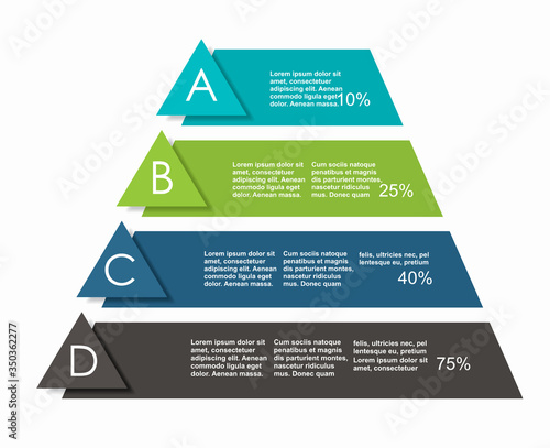 Infographic design template with place for your data. Vector illustration.