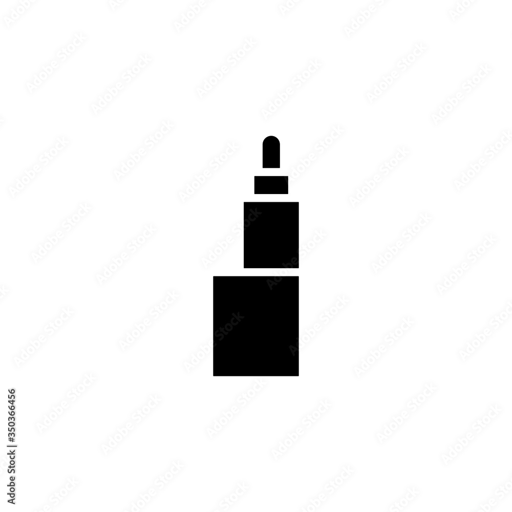 Vaporizer vector icon in black solid style isolated on white background Vaporizer vector icon in black solid style isolated on white background