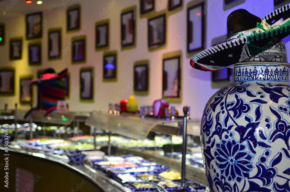 Obraz premium comida típica mexicana