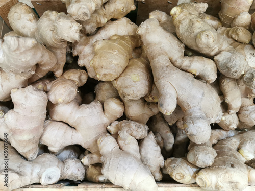  Ginger roots are an excellent tool for raising immunity, cuisine, spices, herbs,