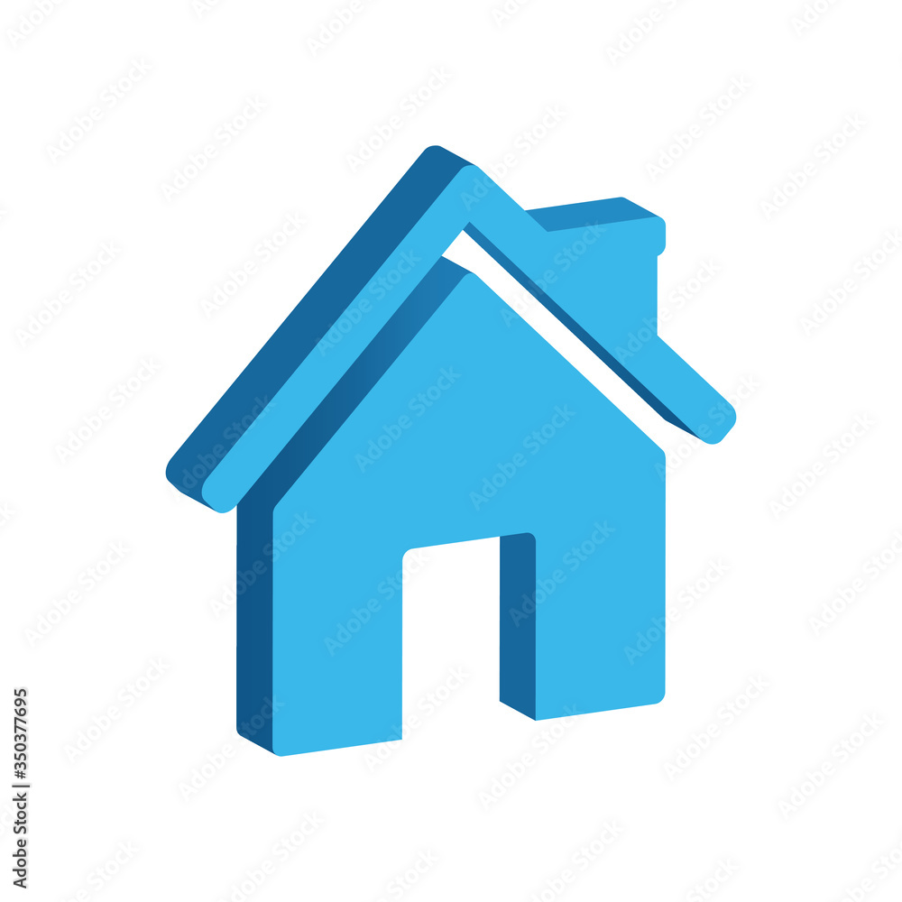 House icon. home isometric vector ICON House icon. home isometric vector ICON