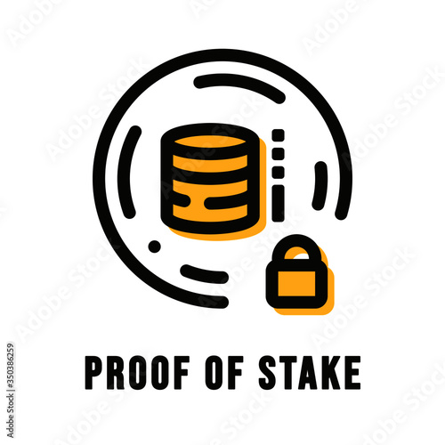 Proof Of Stake Cryptocurrency Icon