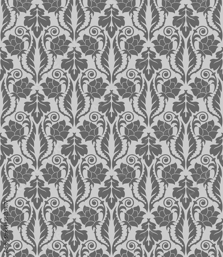 Seamless wallpaper pattern, ornament