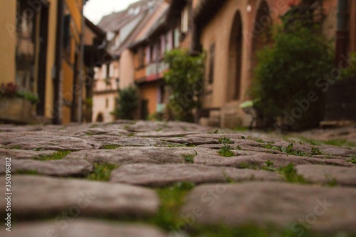 Streets and typical houses of Alsace © Luís