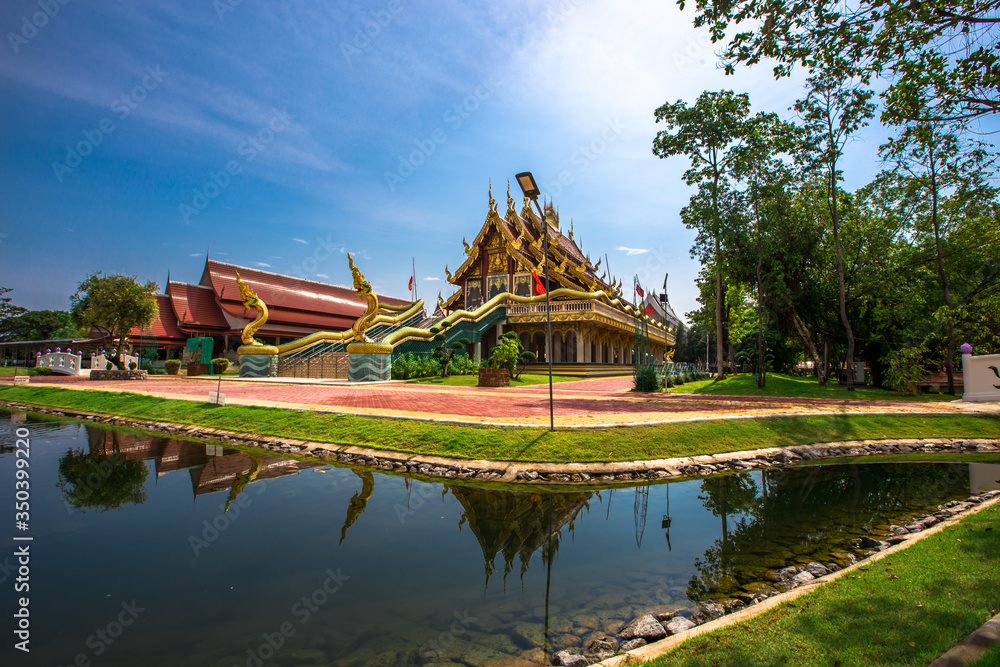 Background of Wat Pa Charoen Rat, Pathum Thani Province Dharma Practice Center 13, Buddhist people come to make merit, Khlong 11 (Sai Klang), Bueng Thonglang Subdistrict Lam Luk Ka District, Thailand Background of Wat Pa Charoen Rat, Pathum Thani Province Dharma Practice Center 13, Buddhist people come to make merit, Khlong 11 (Sai Klang), Bueng Thonglang Subdistrict Lam Luk Ka District, Thailand