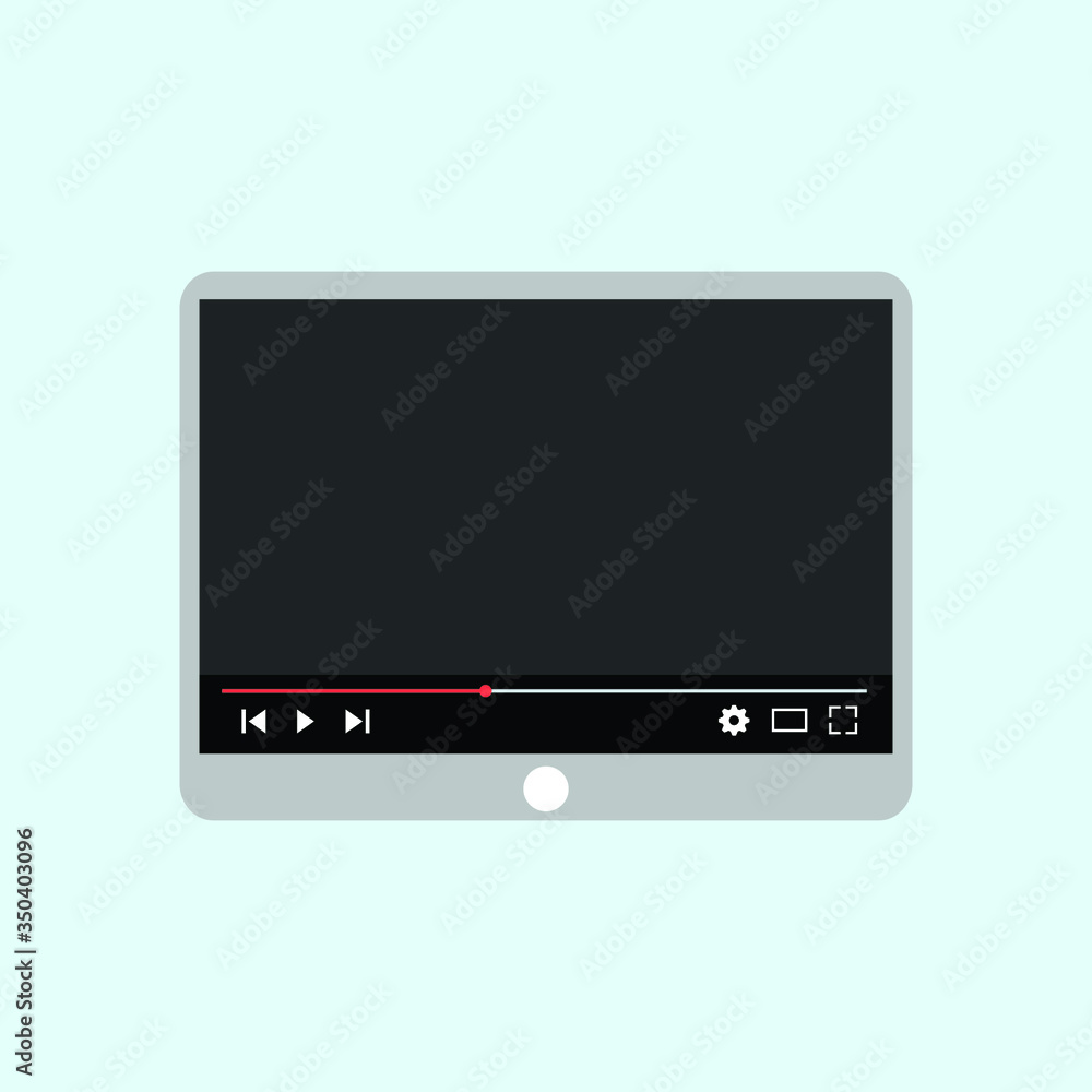 tablet pc vector