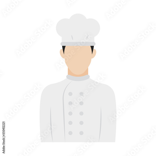 Isolated chef icon