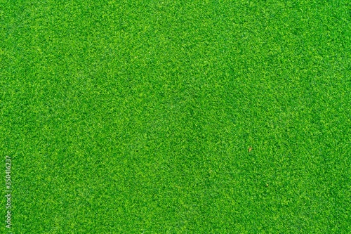 Close up artificial grass texture