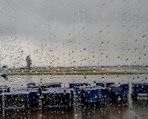 Rainy Day at the Airport 