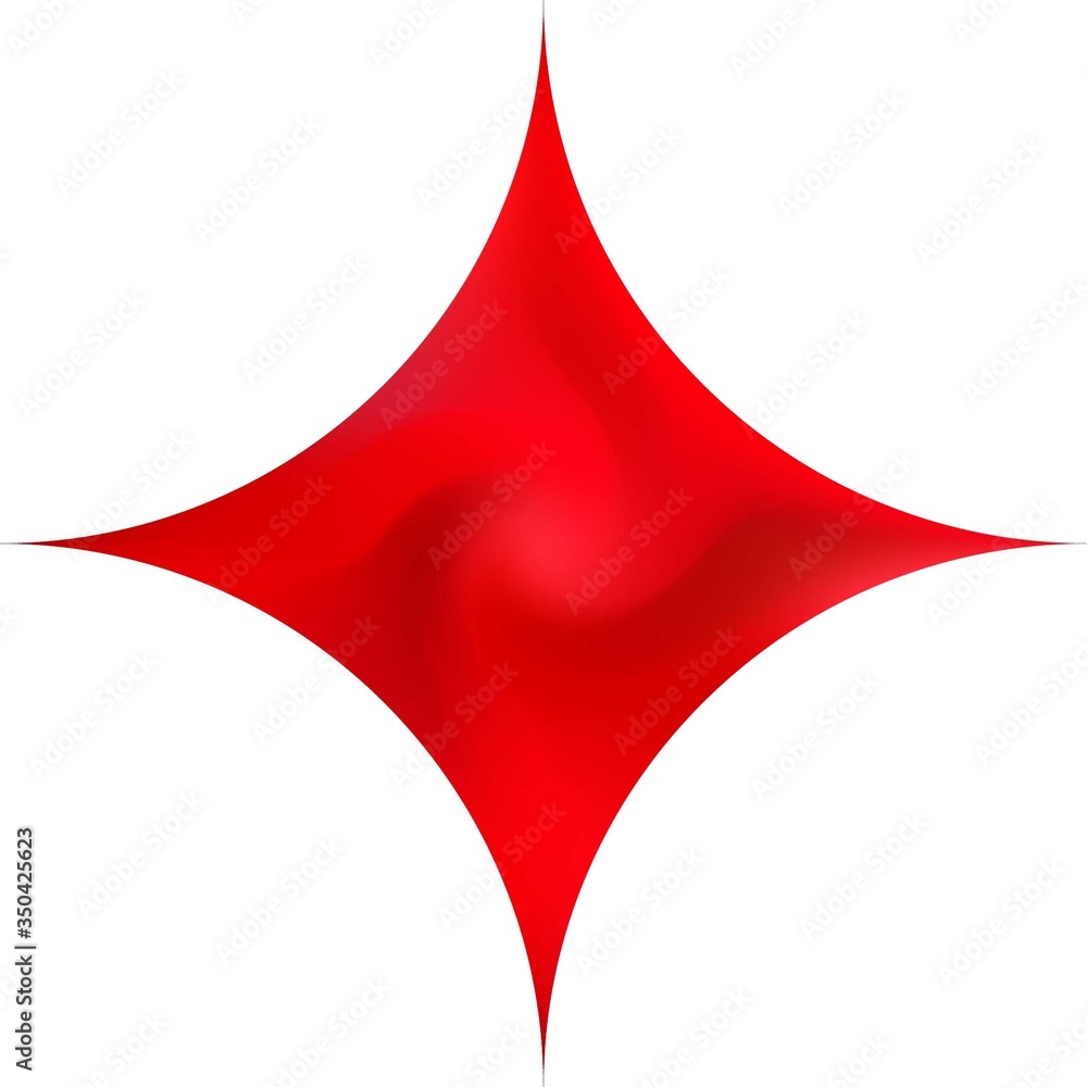 Obraz premium Diamond-shaped smooth background.