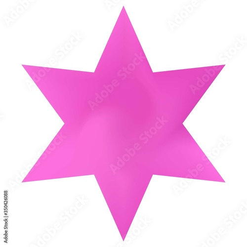 Modern background in the form of hexagram.