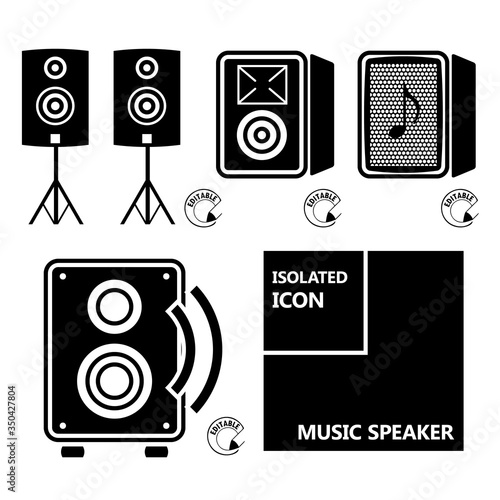 icon music speaker