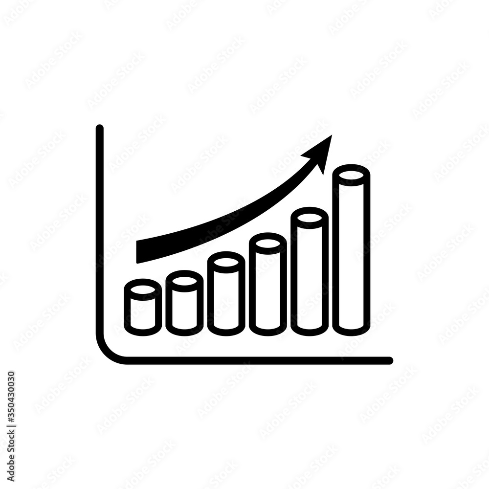 Infographic icons in a trendy flat design Infographic icons in a trendy flat design