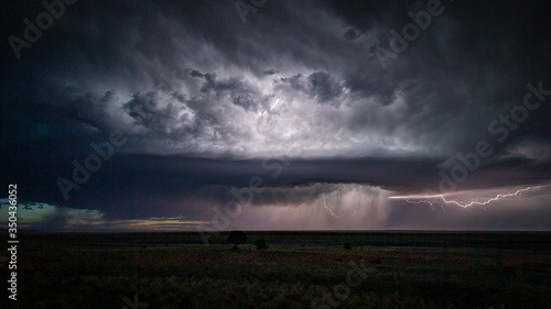 Lightning Storms on the Great Plains During Springtime