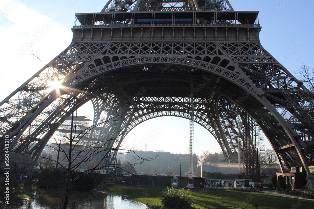 Fototapeta premium eiffel tower paris france