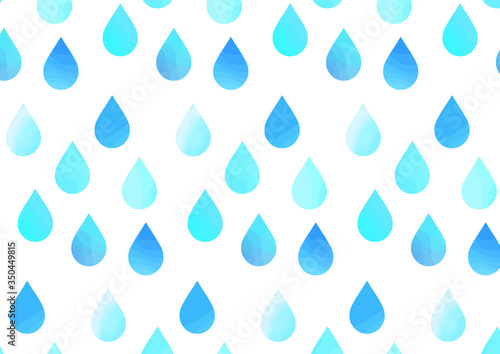 水彩　雨　背景