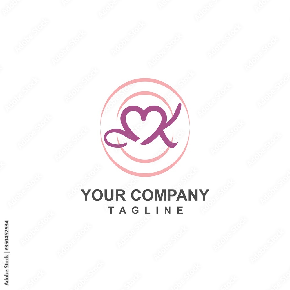 online wedding organizer digital proposal logo and vector icon