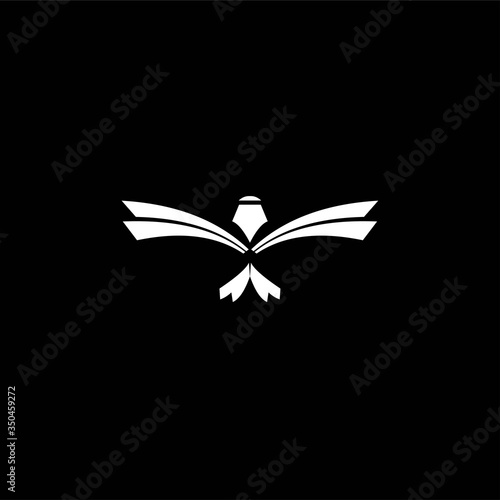 Eagle logo design vector image , eagle logo design  , eagle logo abstract , falcon  logo icon 