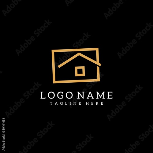 Illustration vector graphic of real estate logo. Real estate logo icon. Fit for real estate company  etc.