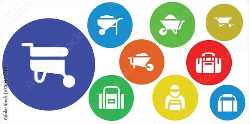 Wallpaper Mural carry icon set Torontodigital.ca