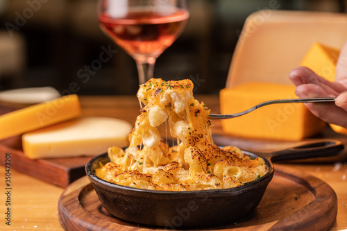 Obraz na płótnie mac and cheese