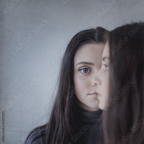 Close up of teenage girls