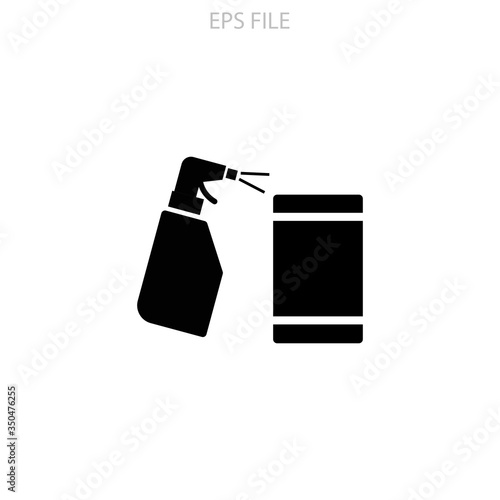 Disinfect gadget icon. EPS vector file