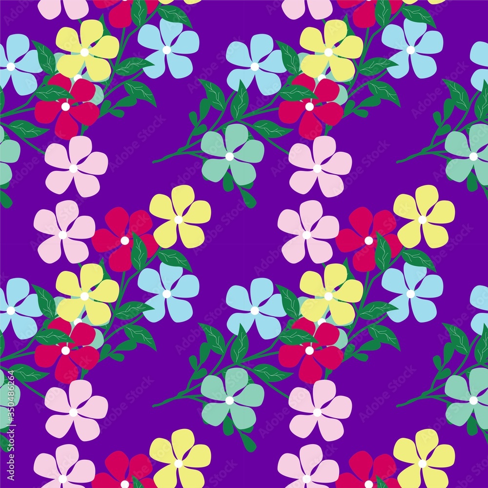 Seamless Pattern With Floral Motifs able to print for cloths, tablecloths, blanket, shirts, dresses, posters, papers. Seamless Pattern With Floral Motifs able to print for cloths, tablecloths, blanket, shirts, dresses, posters, papers.