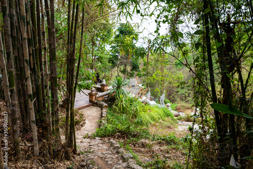 Landscape of Wat Pha Lat photo