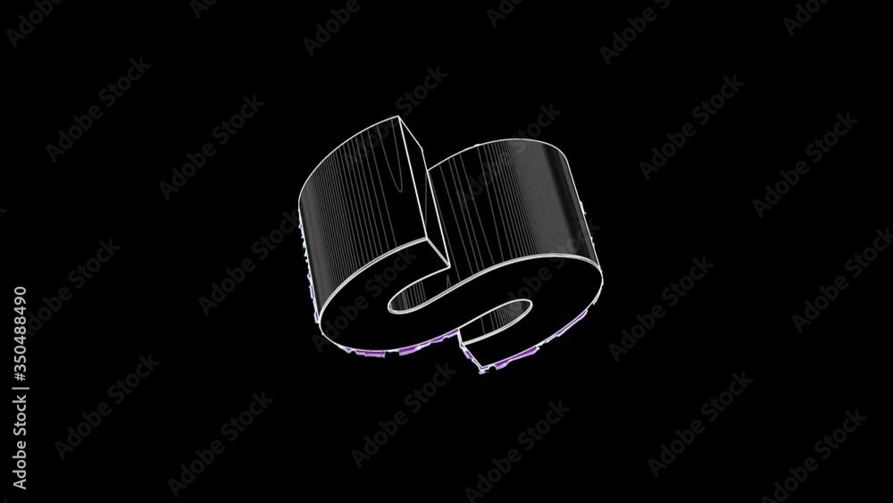 A 3D Capital Letter S model wireframe, rotating slowly and glitching. Useful for spelling, background effects, as an isolated element, etc. A 3D Capital Letter S model wireframe, rotating slowly and glitching. Useful for spelling, background effects, as an isolated element, etc.