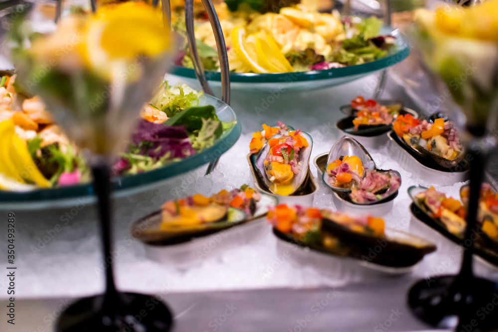 Fresh Food Buffet Brunch Catering Dining Eating Fresh Food Buffet Brunch Catering Dining Eating