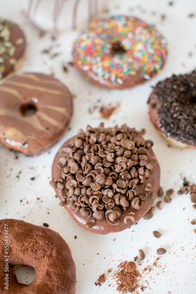 Delicious homemade doughnut Delicious homemade doughnut