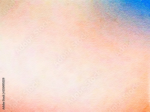 Sweet pastel watercolor paper texture for backgrounds. colorful abstract pattern. The brush stroke graphic abstract. Picture for creative wallpaper or design art work.